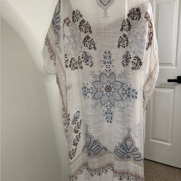 Altar'd State Kimono Floral Tassel  Open Front Size One Size.  #242 - Picture 5 of 11